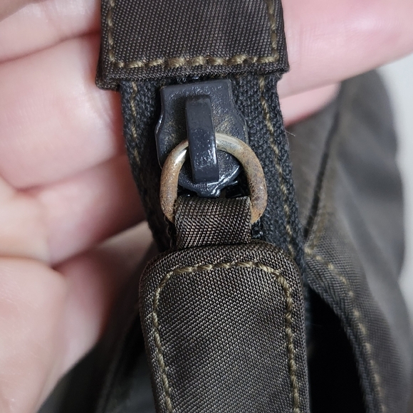 Prada Dark Hunter Green Nylon Small Tote - Picture 14 of 14